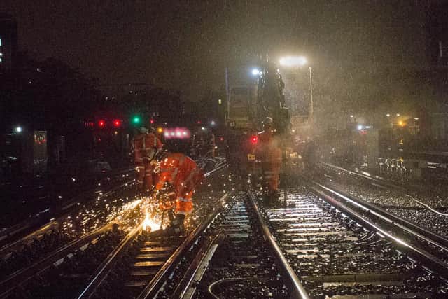 Improvement works at London Victoria. Picture courtesy of Network Rail