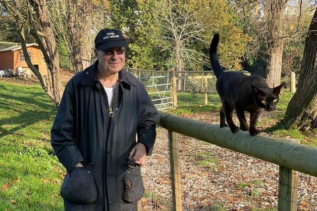 Anima-lover and author Peter James is the new patron at the RSPCA Brighton branch
