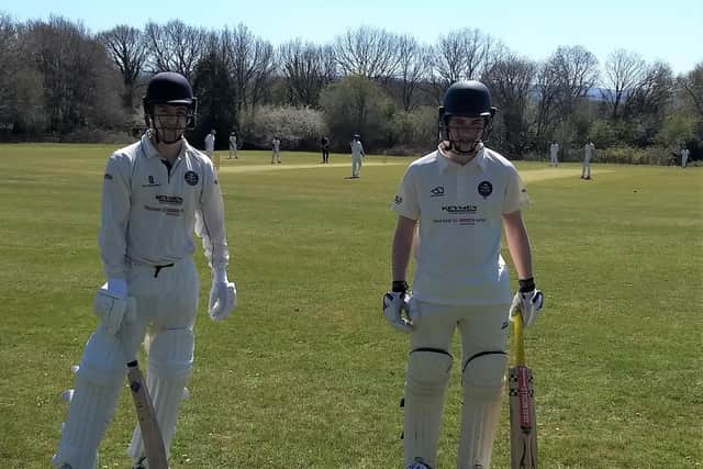 Alex Field and Kieran Childs opened for Horley third XI