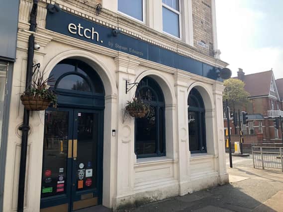 etch. in Hove will close during July and August for refurbishment