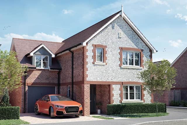 Four bedroom detached home at The Millstones, Angmering