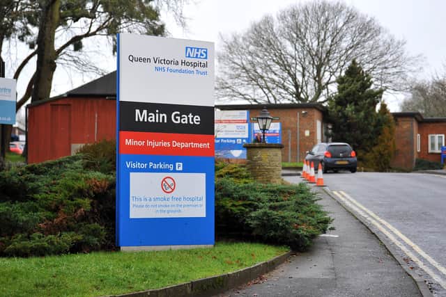 Queen Victoria Hospital in East Grinstead. Pic Steve Robards SR2101121 SUS-211201-130322001