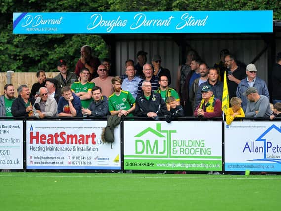 Horsham manager Dominic Di Paola urged disaffected supporters of the 'big six' to get behind their local non-league teams. Picture by Steve Robards