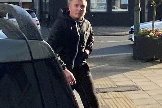 Police want to trace this man in connection with an assault on a man who was out with his family in Shoreham last month