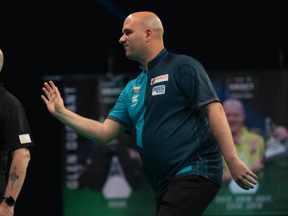 Rob Cross is out of the Premier League / Picture: Lawrence Lustig - PDC