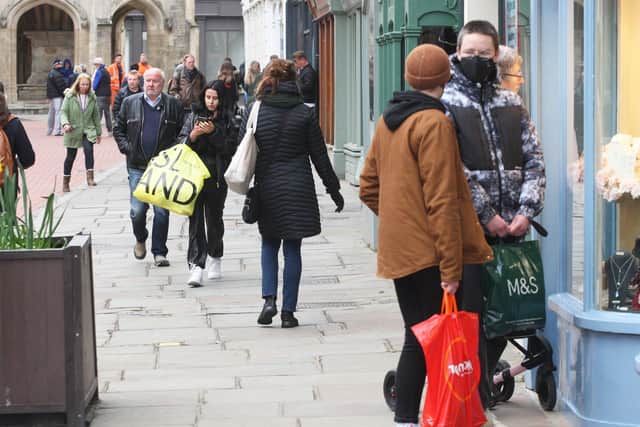 Chichester shops reopen after covid lockdown eases. Photo by Derek Martin Photography