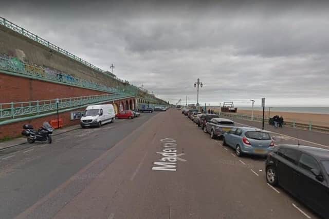 Madeira Drive in Brighton