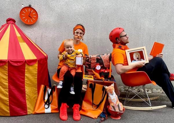 The first 'go orange' event was held last year. Photo:  J de Malplaquet