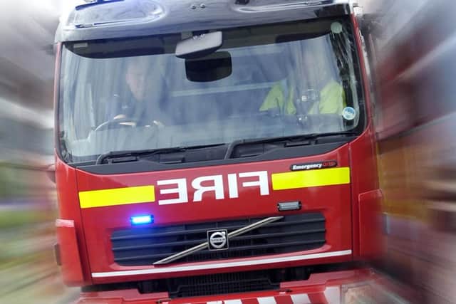 Firefighters were called to woods near Emsworth