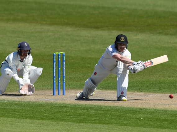 Ben Brown at the crease against Yorkshire / Picture: Getty