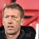 Graham Potter said Brighton will keep scrapping to stay in the Premier League after defeat at Sheffield United