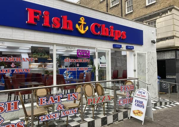 Fish &Chips in Preston Street, Brighton