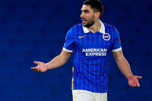 The best of Brighton's chances fell to Neal Maupay during their 1-0 loss at Sheffield United last night
