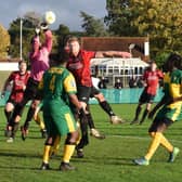 AFC Uckfield's first team in FA Vase action earlier this season / Picture: Mike Skinner
