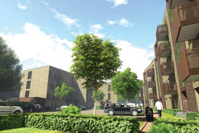 Redevelopment proposal for the former Crawley ambulance station site