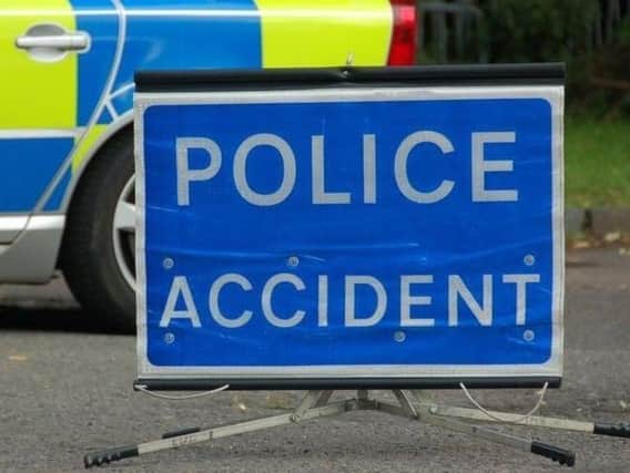 Police have closed off the A23 at Handcross, near Horsham following the accident this evening
