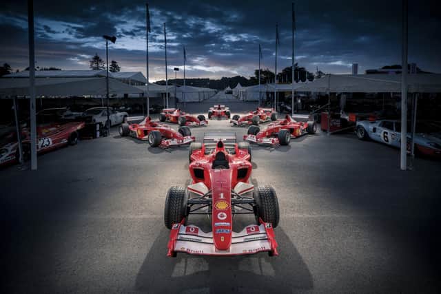 Ferrari are one of five Formula 1 teams already confirmed for the 2021 Goodwood Festival of Speed. Picture: Goodwood/Nigel Harniman
