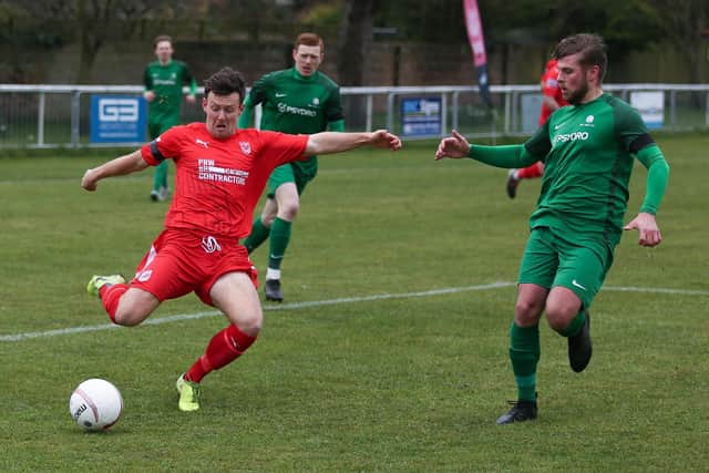 Seaford Town in SCFL Shield action against Mile Oak / Picture: Andy Pelling