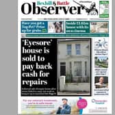 Today's front page of the Bexhill and Battle Observer SUS-210429-124153001