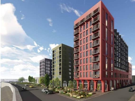 An artists impression of the proposed development in Wellington Road