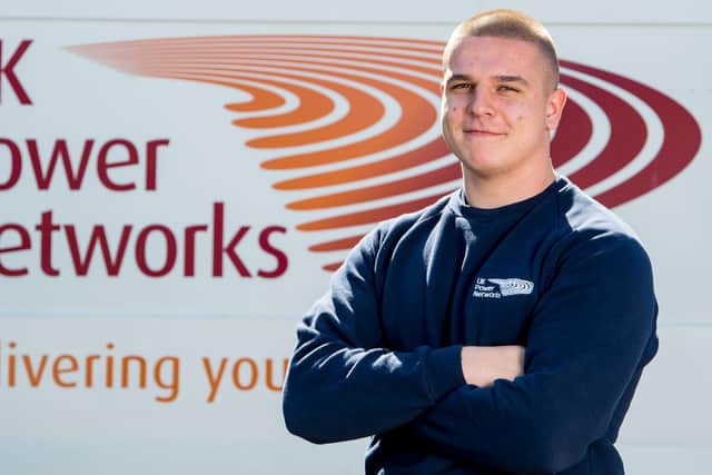 Harry Sutton recently completed a Gold Duke of Edinburgh’s Award as part of his apprenticeship training at UK Power Networks. Picture courtesy of UK Power Networks