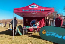 Southdown FC have had new backing from Burgess Hill's McDonalds restaurant