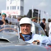 Sir Stirling Moss at the 2011 Goodwood Revival - Photo by Adam Beresford