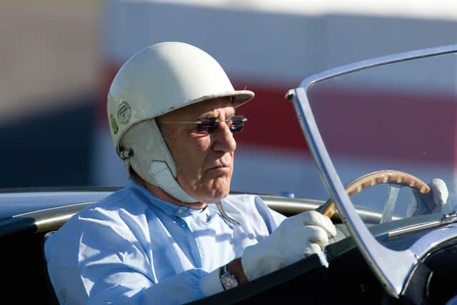 Sir Stirling Moss at the 2008 Goodwood Revival - Photo by Michael Cole