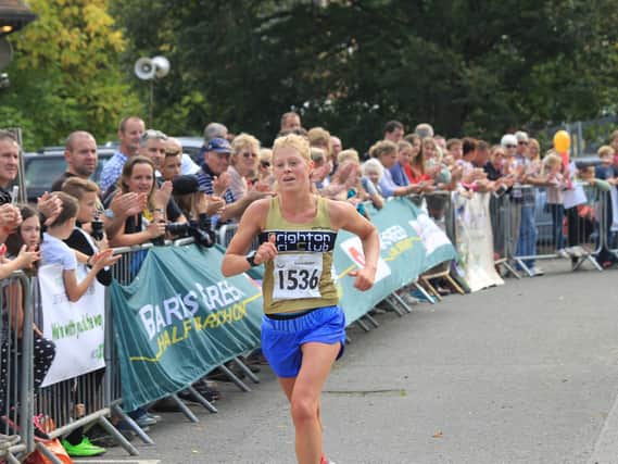 Bethany Male will look to repeat her 2017 Run Barns Green women’s half marathon success in this year’s event. Picture courtesy of Nigel Currie