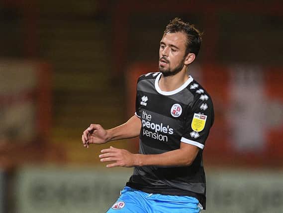 Crawley Town midfielder Jack Powell. Picture by Harry Trump/Getty Images