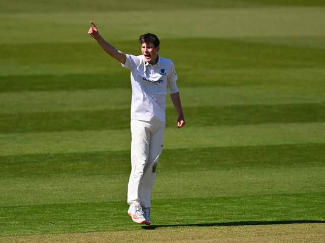Sussex's Henry Crocombe / Picture: Getty