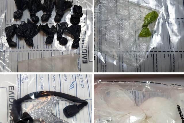 Drugs were seized by police