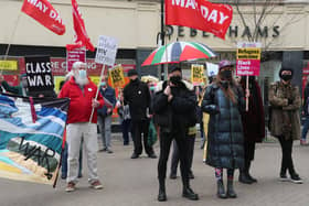 May Day March in Hastings. Photo by Roberts Photographic SUS-210205-085117001