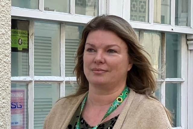 Claire Halford-Dale, Worthing community hub manager at Turning Tides