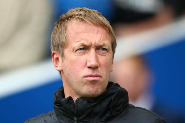 Graham Potter is the bookies favourite to be the next manager at Tottenham