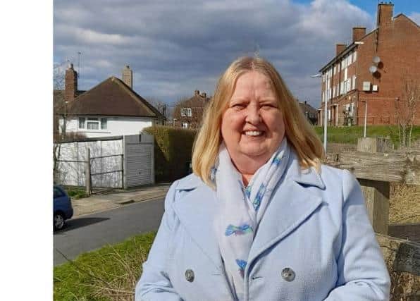 Conservative candidate Anne Meadows