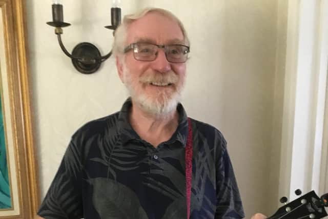 Paul Roberts, group leader of Haywards Heath u3a's ukulele group, will be giving a solo performance during the club's Summer Extravaganza SUS-211005-143710001