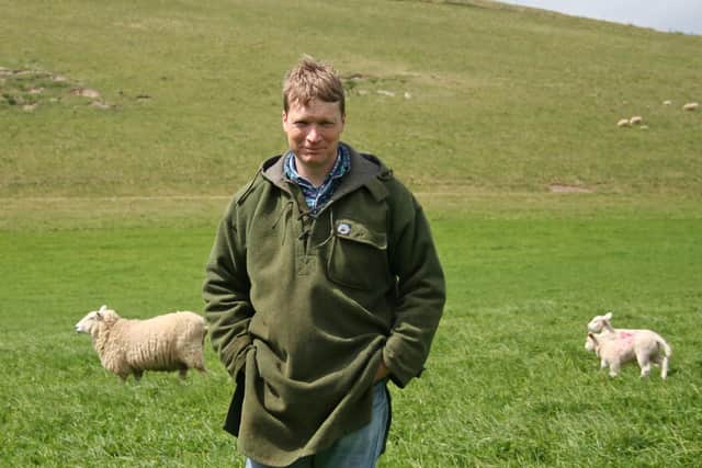 Hugh Passmore, of Applesham Farm in Coombes, near Lancing