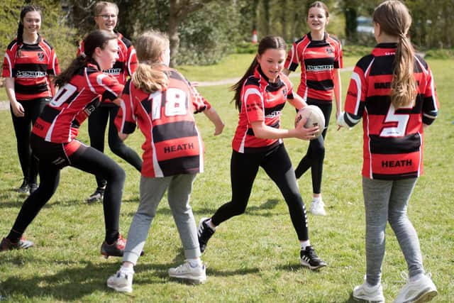 Girls only touch rugby is taking place at Whitemans Green every Saturday morning at 9.30am  all welcome