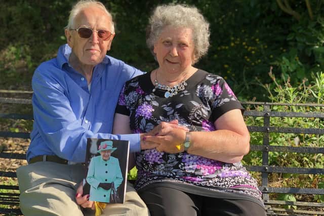 Gerald and Betty Rambridge celebrated their diamond wedding in June 2019
