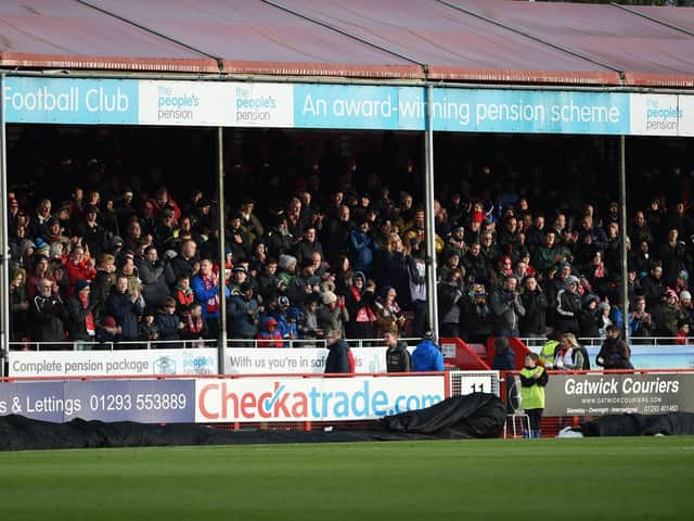 Crawley Town season ticket holders will be able to watch Saturday's league game with Bolton on iFollow. Picture by Phil Westlake