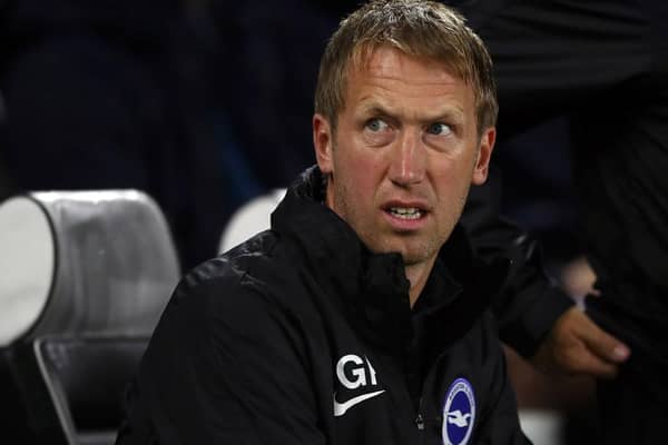 Graham Potter has been linked with a move to Tottenham having impressed this season at Brighton