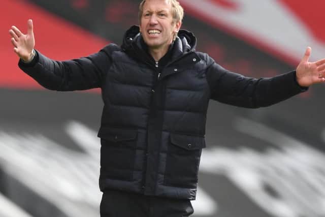 Albion boss Graham Potter has been linked with the job at Tottenham