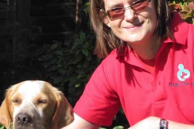 Kathy Hobson of Dog Dirst Aid SUS-211005-084626001