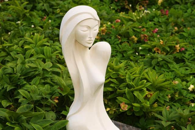 Jo Ansell's sculpture Valentina. Photograph: Derek Martin/ dm21050120a