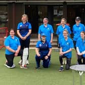 Horley CC Ladies were victorious in their first-ever league match. Pictures courtesy of Katie Field