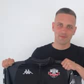 Lewes have announced the signing of prolific striker Joe Taylor. Picture courtesy of Lewes Football Club