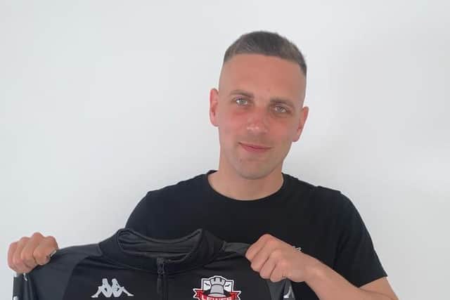 Lewes have announced the signing of prolific striker Joe Taylor. Picture courtesy of Lewes Football Club