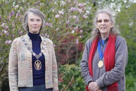 Burgess Hill Town Council has appointed Anne Eves (left) as mayor. Janice Henwood was appointed as deputy mayor. Picture: Burgess Hill Town Council