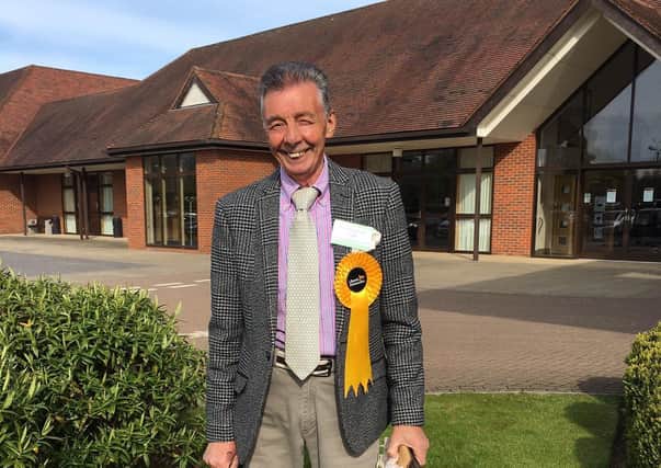 Paul Holbrook has been elected to Wealden District Council for Hailsham North